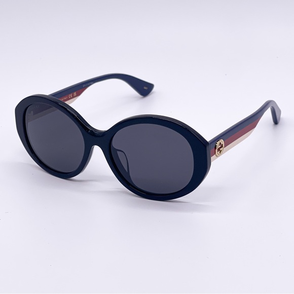 NEW GUCCI GG0279SA 001 OVAL WOMEN SUNGLASSES GUCCI GG0279S main image 4